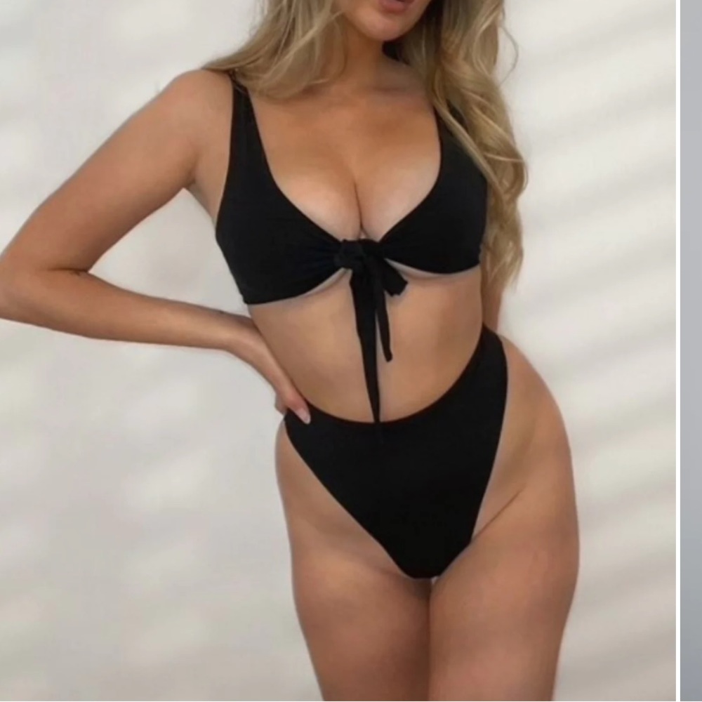 The Kenzie Top and Aubrey II Bottoms (Four Three Seven Bikini)